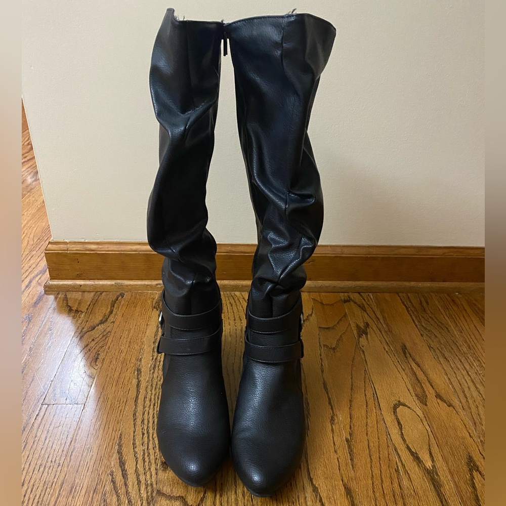 Fergie Black Boots
